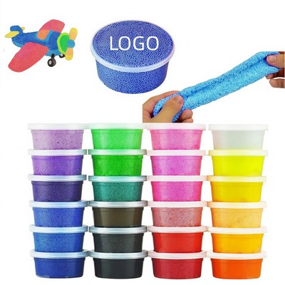 Oily Snowflake Clay Fun Foam Putty