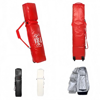 Extended Ski Backpack Dry-Wet Separation for Snowboard & Ski Gear, Shoulder Carry Bag