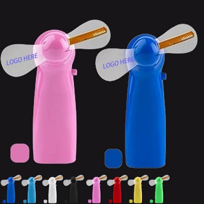 Pre-Programmed Handheld Flash Message LED Fan