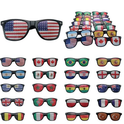Football World Cup National Flag Sunglasses