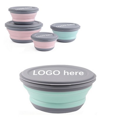 3 Pack Collapsible Dog And Cat Bowl & Food Container