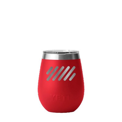 YETI 10 oz Rambler Wine Tumbler with DuraSip Ceramic Lining