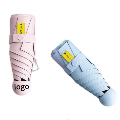 Mini Capsule Umbrella for Sun Protection