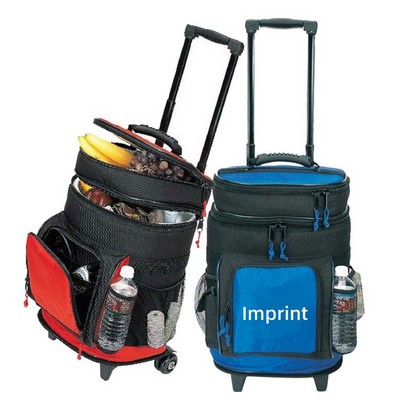 20 Cans Wheeled Cooler