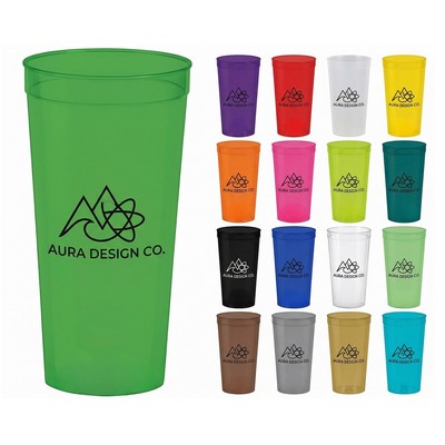 24 Oz Translucent Stadium Cup