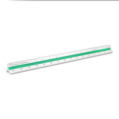 30 Cm Color-Coded Metric Engineer Triangular Solid Scale