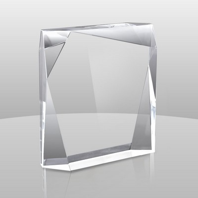 Jewel Bevel Award (5"x4"x1 1/4")