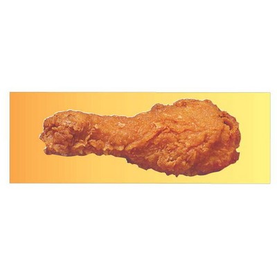 Chicken Leg Panoramic Metal Photo Magnet