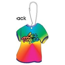 Las Vegas (Stacked) T-Shirt Zipper Pull