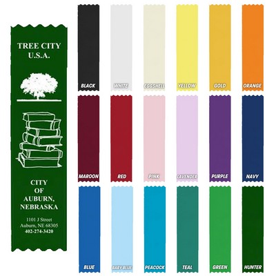 2 1/2"x10" Premium Grade Custom Ribbon