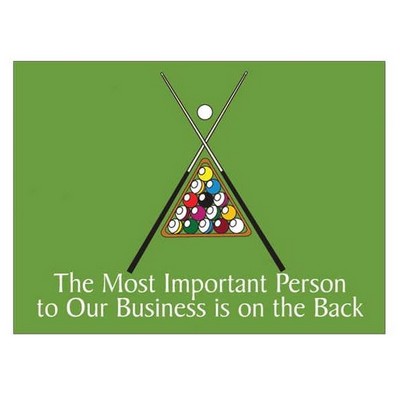 Pool Table Rack Rectangle Photo Hand Mirror (2½"x3½")