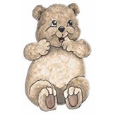 Bear Cub Mighty Mini Magnet