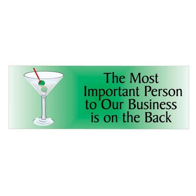 Martini Panoramic Photo Hand Mirror (1 5/8"x4 5/8")