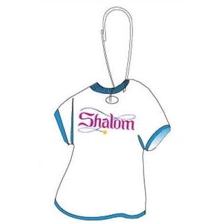 Shalom T-Shirt Zipper Pull