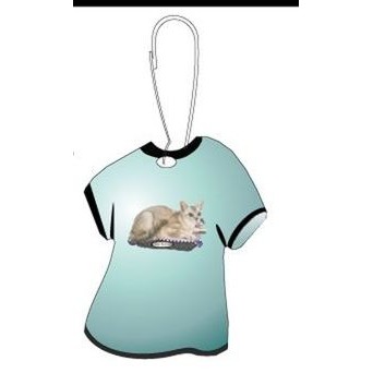 Asian Burmilla Cat T-Shirt Zipper Pull