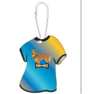 Tibetan Mastiff Dog T-Shirt Zipper Pull