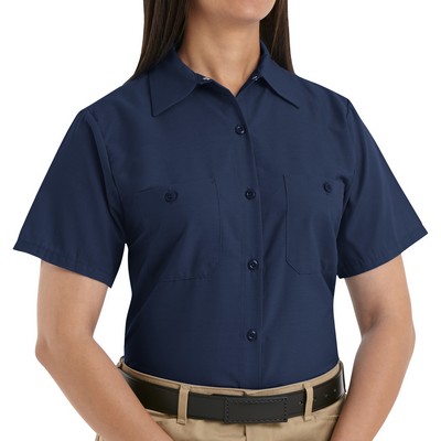 Red Kap® Women's Short Sleeve Industrial Work Shirt