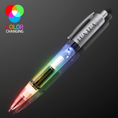 Light Up Plastic Pen - PRINTED