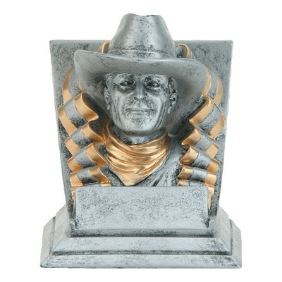 4" Cowboy Mascot Resin Trophy