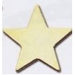 Stock 3/4" Star Lapel Pins