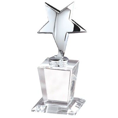 Bright Star Crystal Award - Large
