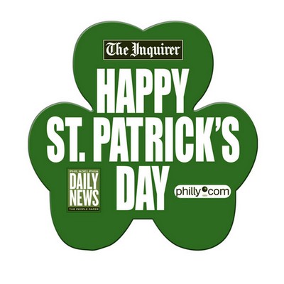 Shamrock Hand Fan Without Stick