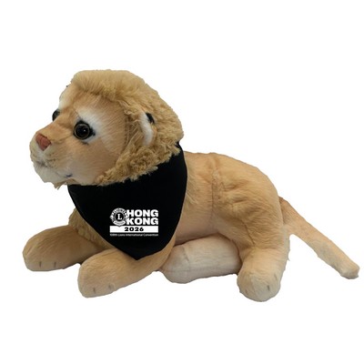 8" Stuffed Jungle Animal - Lion
