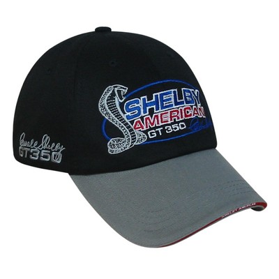 Classic Two Tone Sandwich Visor Cap