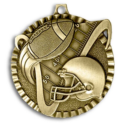 Football Stock Medal (2")