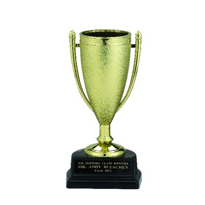 6 ½" Gold Cup Trophy w/Black Base