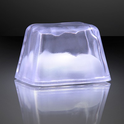 White Inspiration Ice LED Cubes - PATENT NO. D650,121 - BLANK