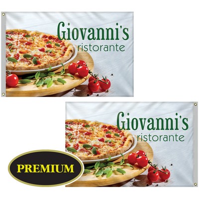 4' x 6' Double Sided Digitally Printed Knitted Polyester Flags