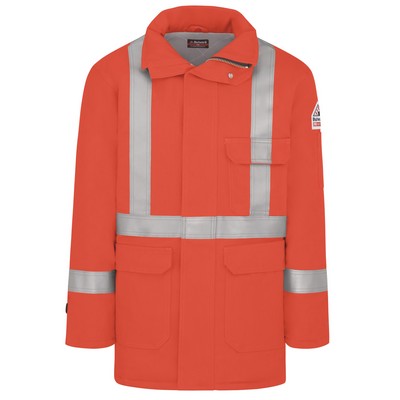 Bulwark® Men's Heavyweight FR Insulated Deluxe Parka with CSA Compliant Reflective Trim