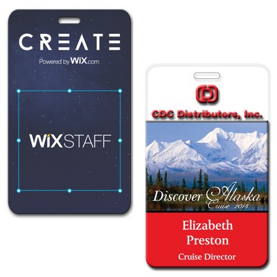 Atlas Plastic Name Badge (3"X5")