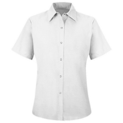 Red Kap™ Women's Short Sleeve Work Shirt - White