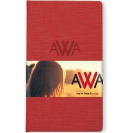 Bohemian Textured Journal w/ Full Color Graphic Wrap (5"x8.5")