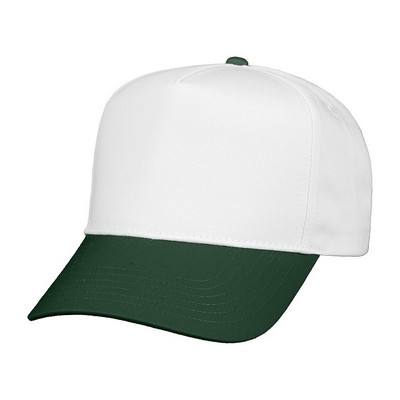 Valucap® Five-Panel Cotton Twill Cap