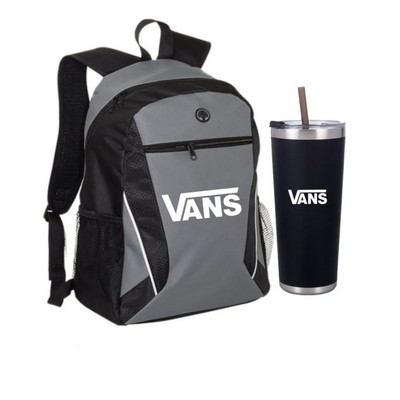 Stainless Insulated Tumbler w/Backpack