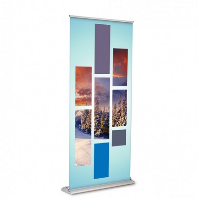 Supreme 24 Vinyl Retractable Stand