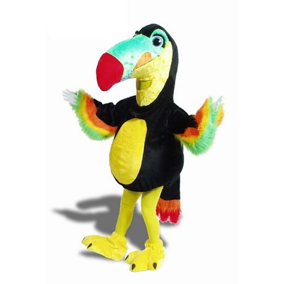 Beeker Toucan Mascot Costume