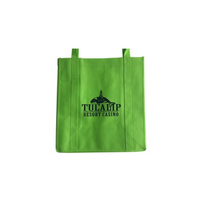 Non Woven Shopping Tote Bags With Handle To Bottom And Reinforced X Fasten