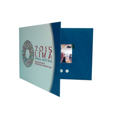 4.0" Video/Music Greeting Card with Wide View HD Screen