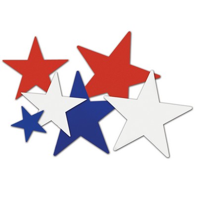 Patriotic Star Cutout Assortment