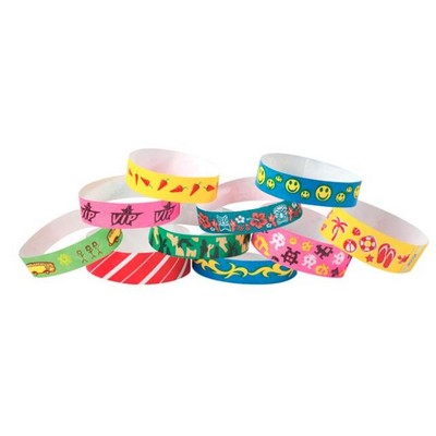 Stock Preprinted Tyvek Event Wristband (Tattoo)