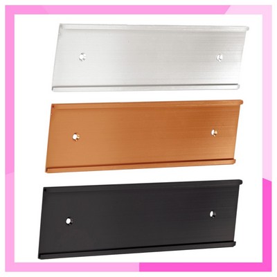 Aluminum Wall Plate Holder (2"x10")