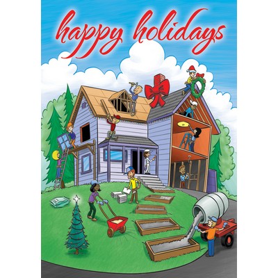 Home For The Holidays Contractor & Builder Cards