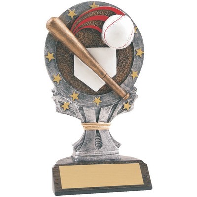 Baseball All Star Resin Trophy (6¼")