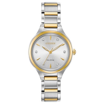 Citizen® Ladies' Eco Corso 2 Tone Watch