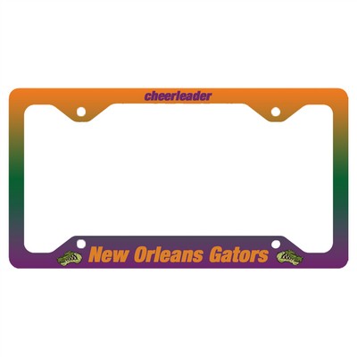 Aluminum Car's License Plate Frame