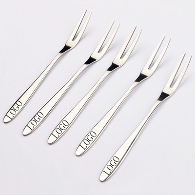 Stainless Steel Fruit Fork 5.1"